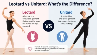 Leotard vs Unitard