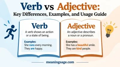 Verb vs Adjective