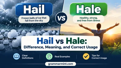 Hail vs Hale